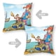 thumbnail image 2 of Pippi Calzaslargas Fundas de almohada de terciopelo con tema, regalos de funda de almohada, decoración para el hogar, cojín de lanzar, regalo de cumpleaños para fans y parejas.30*30cm., 2 of 6