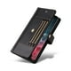 thumbnail image 4 of FOXDOCK Funda tipo Cartera para Samsung Galaxy S23 Ultra – Cubierta de Cuero PU con Múltiples Ranuras, Bolsillo para Efectivo y Correa de Muñeca, 4 of 6