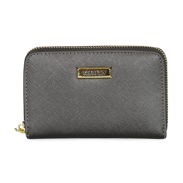 Kenneth Cole - Billetera Trifold Gris
