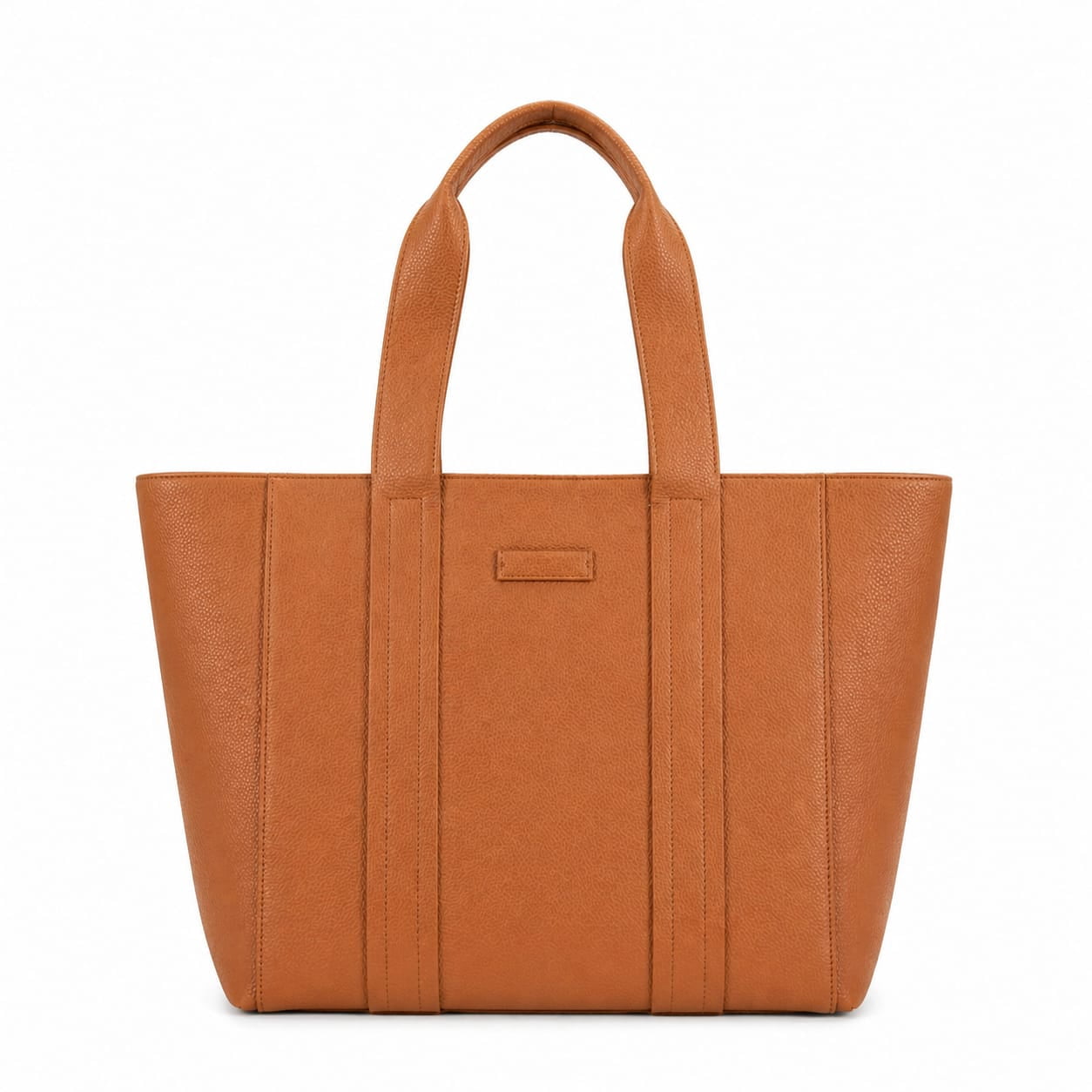 Isadora - Cartera Shopper Hombro Cafe Claro Con Estuche 50x32x15 Cm
