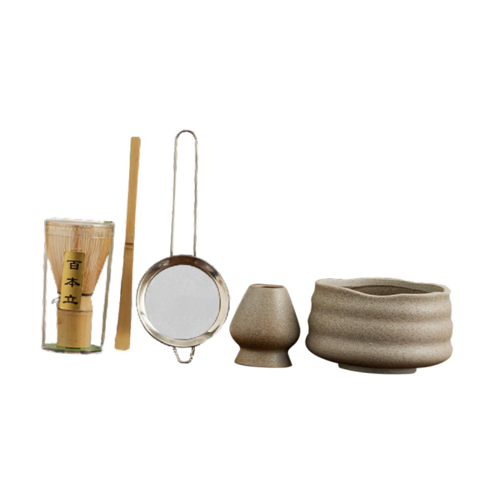 Bothyi - Juego De 5 Piezas De Matcha Japonés Para Preparar Té Matcha, Ideal Para Cocinas, Restaurantes Y Más.