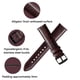 thumbnail image 3 of Correa de Cuero para Reloj RBIPO 18mm con Textura de Cocodrilo y Liberación Rápida, 3 of 7