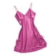 thumbnail image 1 of Lencería Sexy Para Mujer Ropa De Dormir Satén Bowknot Lace Babydoll Slip Dress M., 1 of 3