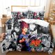 thumbnail image 1 of Food Wars Soft J Quilt Duvet Cover Set Kids Bedroom Decor Home Textiles3-Piece Bedding Set, 1 of 5