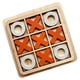 thumbnail image 3 of Tablero De Madera Clásico Tic TAC Toe Juego Divertido Juego De Mesa Para Niños Adultos, 3 of 5