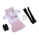 thumbnail image 3 of Traje De Uniforme De Colegiala A Escala 1:6 Para Figuras De Acción Femeninas De 12'', Cuerpo Rosa, 3 of 5