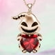 thumbnail image 1 of Girls Ghost And Heart Pendant Necklace, Jewelry Gift For Kids Children Toddlers, 1 of 3