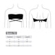thumbnail image 3 of Bikini bandeau strapless estampado naranja Talla S, 3 of 3