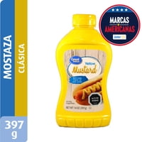 Mostaza Clásica Squeeze 397 G Great Value