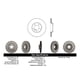 thumbnail image 3 of Disco Freno para auto BMW X6 50i 2015-2019 Delantero, 3 of 6