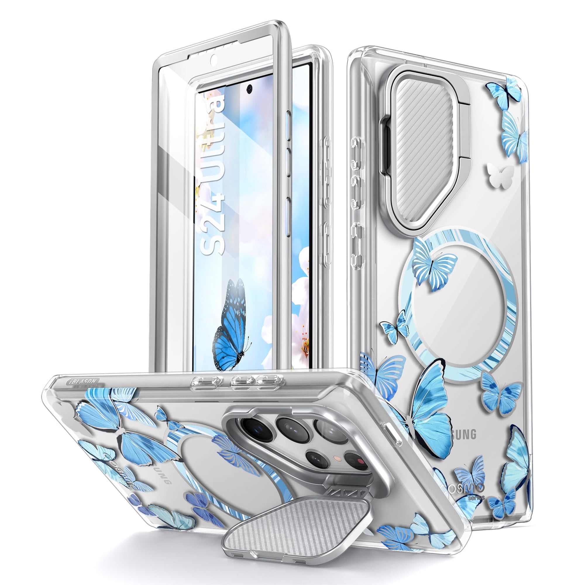 Funda De Teléfono I-blason Cosmo Para Samsung Galaxy S24 Ultra Blue