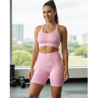 Flix - Conjunto Deportivo Mujer Tie Dye Push Up Fitness