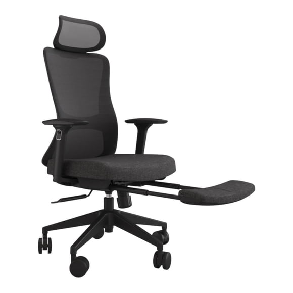 Silla de escritorio ergonómica Yoto con apoya pies