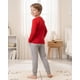 thumbnail image 4 of Pijama Niño Algodón Estampado Football Rojo rojo 6, 4 of 7