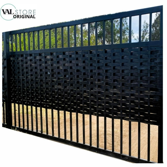 Cinta cubre cercos Negro Valstore Polipropileno 6m2 Incl. broches