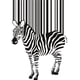 thumbnail image 1 of Decomural Barcode Zebra Abstract Art WS-17502, 1 of 2
