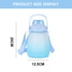 thumbnail image 2 of Botella de agua con pajita, jarra deportiva grande, bonitas botellas de agua para niñas y mujeres., 2 of 5