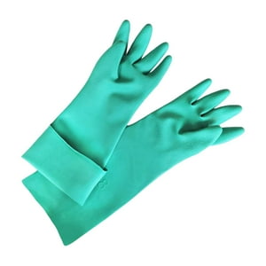 Genérico - Guantes De Nitrilo Guantes De Limpieza Lavado Repetible Para El Hogar Cocina Fábrica 45Cm M
