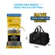 thumbnail image 3 of Bolsa de viaje pequeña para gimnasio Apenze, 14 pulgadas, color negro, 3 of 7