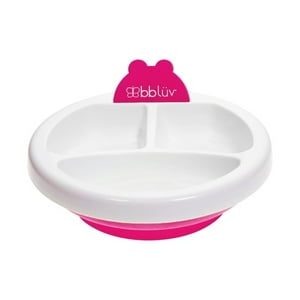 Bbluv - Plato Con Matenimiento Temperatura Rosa