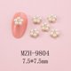 thumbnail image 1 of Xiao Hua Accesorios de Uñas Flor de Diamante de Agua -50 Piezas, 0.3 X 0.3 inch Flor de Perla 3D Accesorios de Uñas, Manualidad DIY para Accesorios de Uñas de Fondo Plano, Estilo 5, 1 of 5