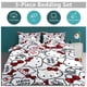thumbnail image 5 of Hello Kitty Print Bedding Set Pattern Duvet Cove Set 3 Pieces 1 Quilt Cover And 2 Pillowcases for Women Men Teens, 5 of 5