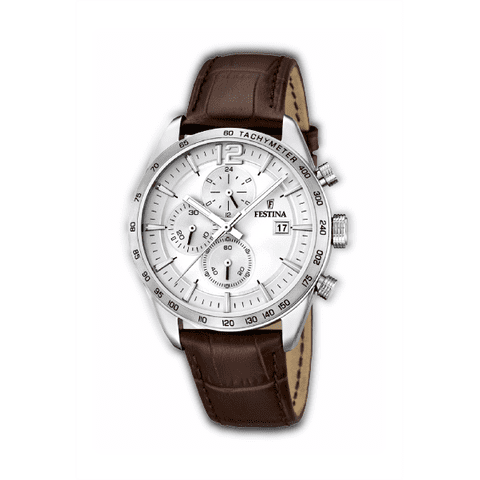 Reloj F16760/1 Festina Blanco Hombre Timeless Chronograph
