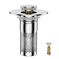 Colador De Desagüe Para Lavabo De Baño Mengine, Universal, Desplegable