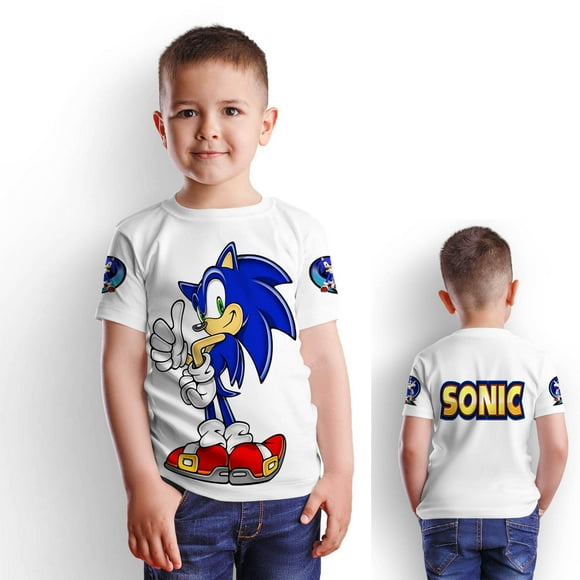 Polera Juvenil Sonic D1 - Talla 8