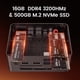 thumbnail image 4 of Mini PC Beelink SER5 Ryzen 5 16 GB 500 GB SSD WiFi 6, 4 of 9