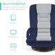 thumbnail image 4 of Silla para videojuegos Best Choice Products, gira 360° con soporte lumbar, 4 of 8