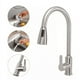 thumbnail image 1 of Llave Lavaplatos Extensible Griferia Monomando Cocina Niquel, 1 of 1