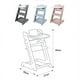 thumbnail image 4 of Silla De Comer Milano Rosada, 4 of 11