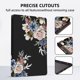 thumbnail image 5 of Funda Nuouxoco de piel sintética a prueba de golpes para Galaxy Tab S9 Plus, 5 of 7