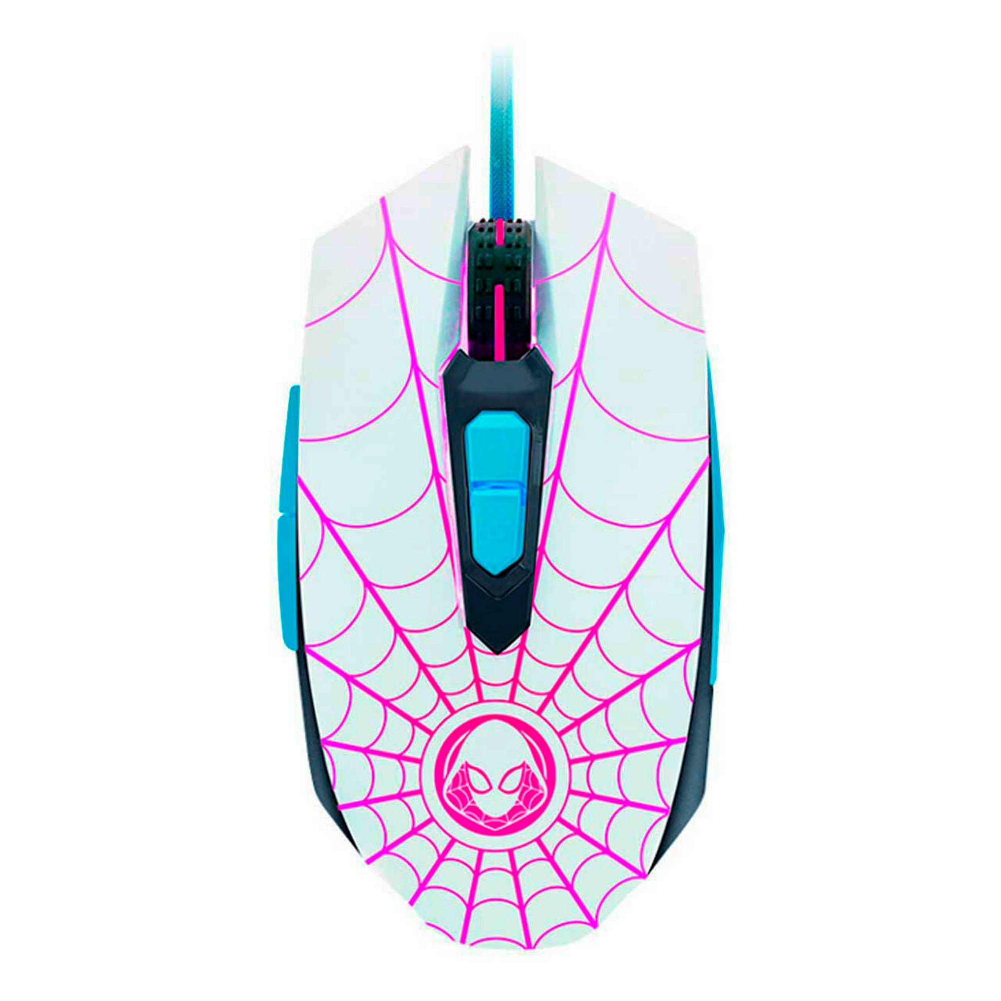 Xtech - Mouse Óptico De 7 Botones | Edición Ghost Spider