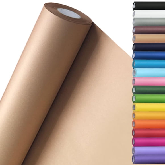 Rollo de papel kraft SMART&CASUAL, marrón, 15 cm x 11,43 m, para envolver