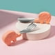 thumbnail image 2 of Make Mealtime Fun and Easy with our 2 Set Baby Toddler Silicone Stainless Steel Spoon Fork Set in a Cute and Gender-Neutral Style, Perfect for Feeding and Cutlery Training, Comes with a Useful Case!, 2 of 5