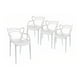 thumbnail image 1 of Pack de 4 Sillas Master - Blancas, 1 of 3