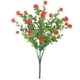 thumbnail image 4 of 7 ramas falsas flores de eucalipto rosa ramo floral arreglo rojo, 4 of 5