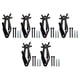 thumbnail image 2 of 6 Perchas De Calaveras Con Montura Europea, Multifuncionales, Para Sala De Estudio Y Cocina, 2 of 5