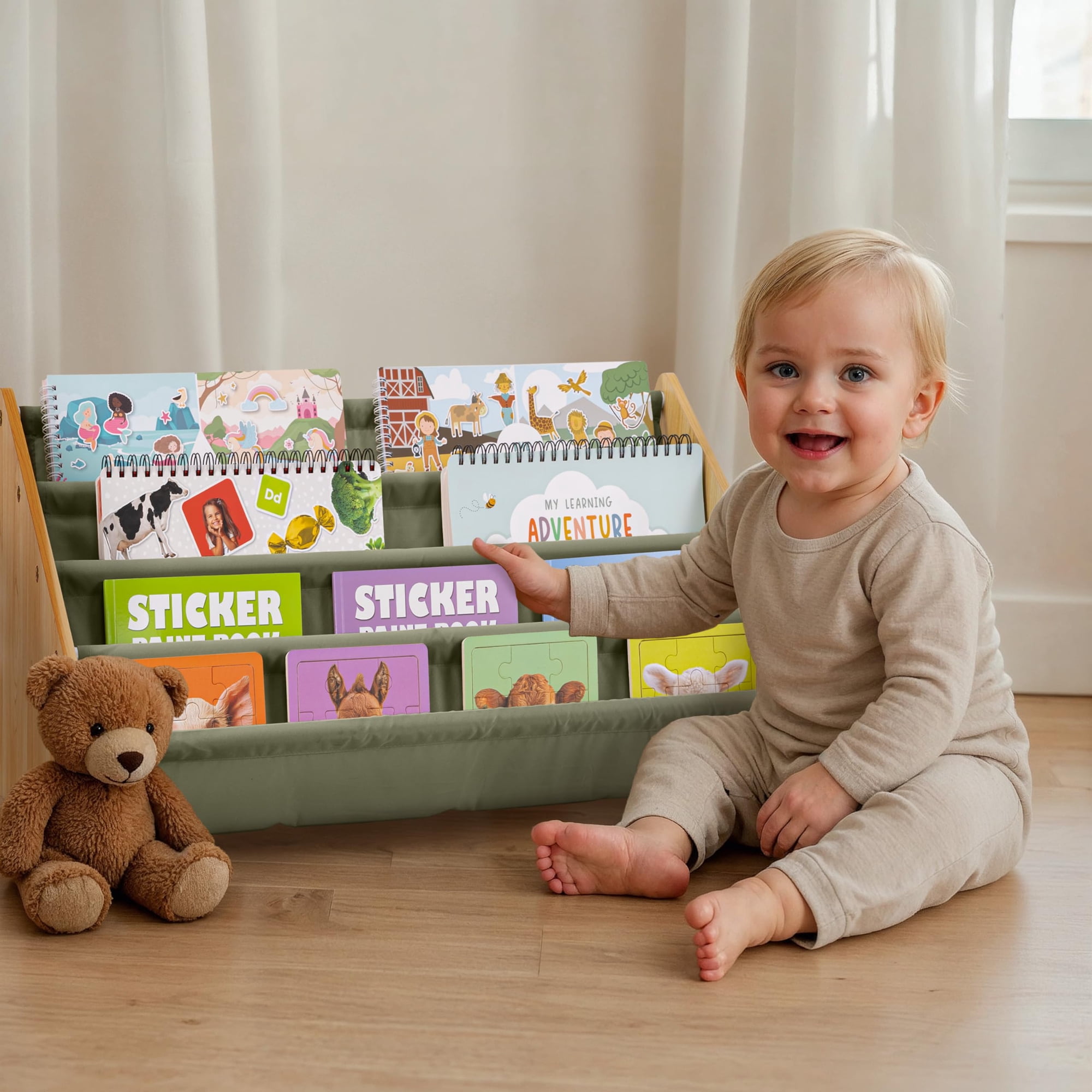 Estantería Decorativa Para Niños Zicoto Modern Montessori Nursery