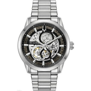Bulova - Reloj Sutton Esfera Negra Para Hombre - 96A208