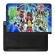 thumbnail image 1 of Bakugan Porta Pasaporte y Cartera de Viaje Premium de Cuero PU, Funda de Pasaporte Bloqueo RFID con Ranuras para Tarjetas de Crédito, Estuche para Libro de Pasaporte para Familia 10cm × 15cm, 1 of 6