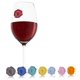 thumbnail image 1 of Rotuladores de vidrio Vacu Vin Party People, juego de 8 para copas de vino, 1 of 5