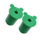 thumbnail image 1 of Pasacables Para Cables, Casquillos De Silicona, 2x Para Orificios De Pared De 1", Orificios Para Cables De Muebles, Color Verde, 1 of 3