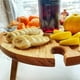 thumbnail image 4 of Mesa Tabla De Madera Picnic Plegable Comida Botellero Viajes. φ30cm, 4 of 7