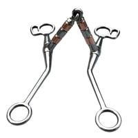 Ioensy - Snaffle De Acero Inoxidable Bit Suministros Ecuestres Fáciles De Usar Para Montar A Caballo