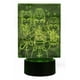 thumbnail image 4 of Lampara Ilusion 3D Guerreas K-Pop III de 7 colores, Base touch, 4 of 7