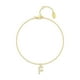 thumbnail image 1 of Pulsera HESHPAWS S925 Sterling Silver Initial A-Z Plata, 1 of 3