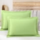 thumbnail image 1 of PiccoCasa Fundas de Almohada Oxford de Microfibra Suave 1800 2Pcs, Queen Verde Salvia, 1 of 7